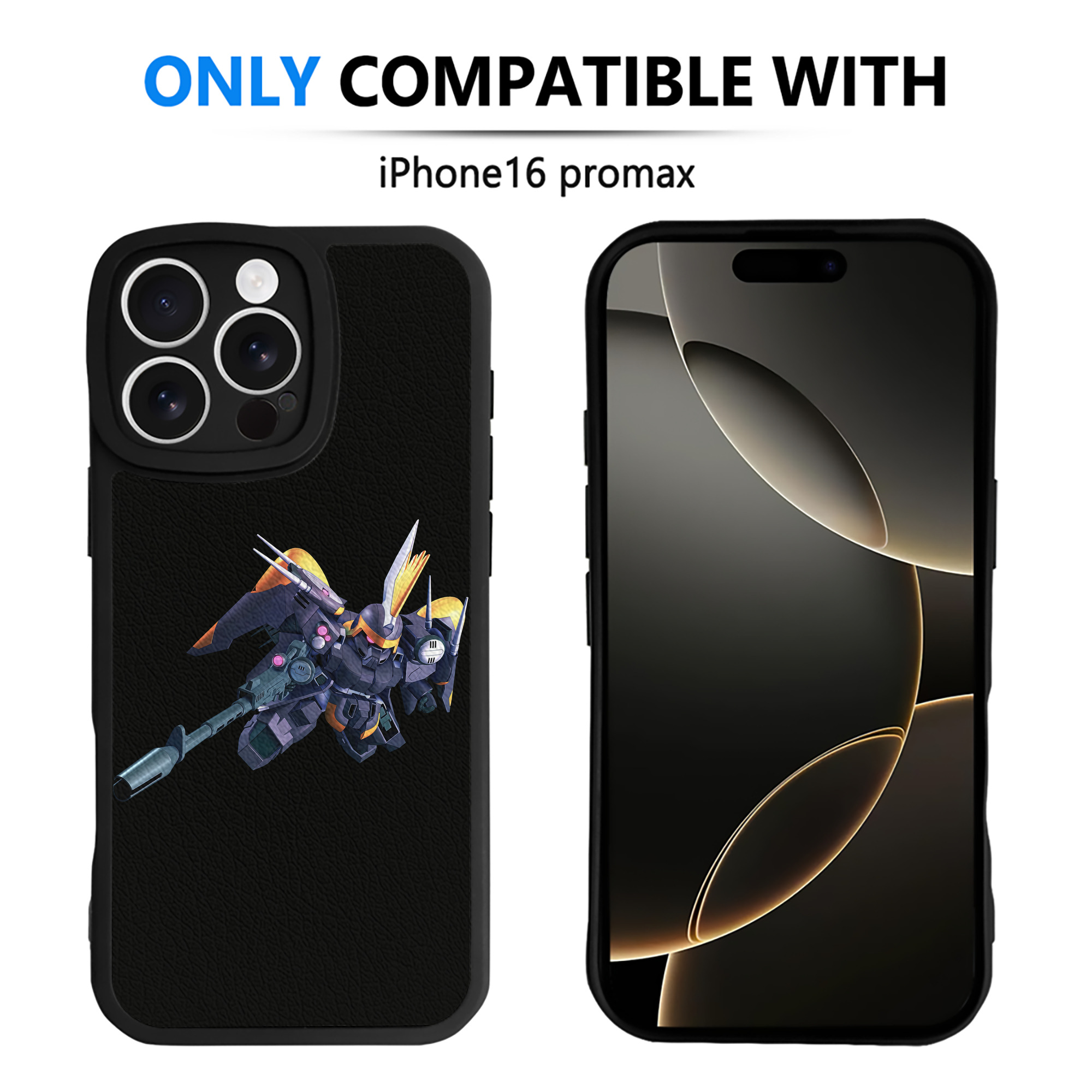 （画像用） 機動戦士ガンダム Mobile Suit Gundam 【iPhone 16シリーズ対応】シリコンスマホケース（レザー調） 材質：シリコン